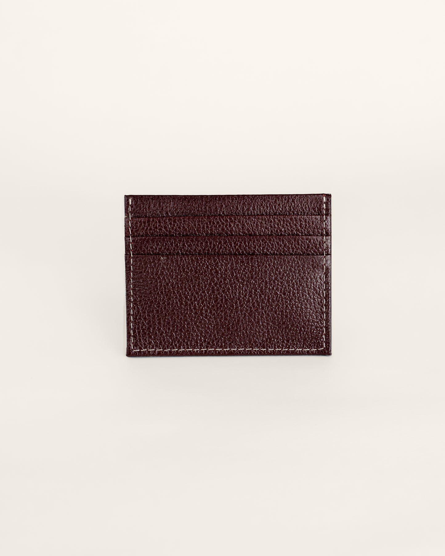 PORTA-CARTÃO BORDÔ