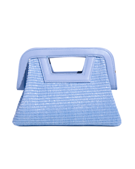 BOLSA IRIS RÁFIA AZUL