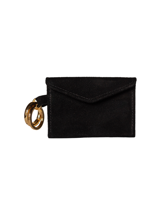 CHARM ENVELOPE CAMURÇA PRETO