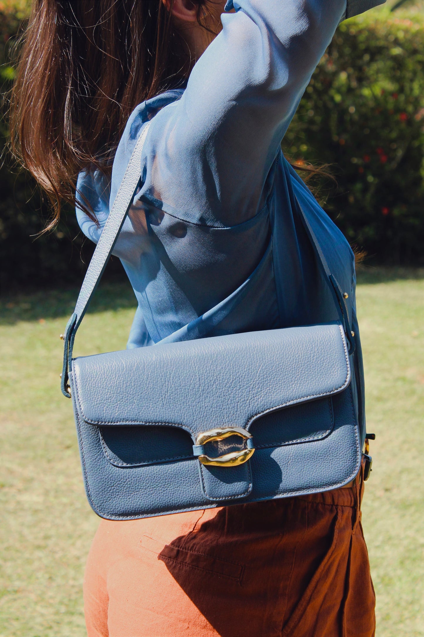 BOLSA AZALEIA INDIGO