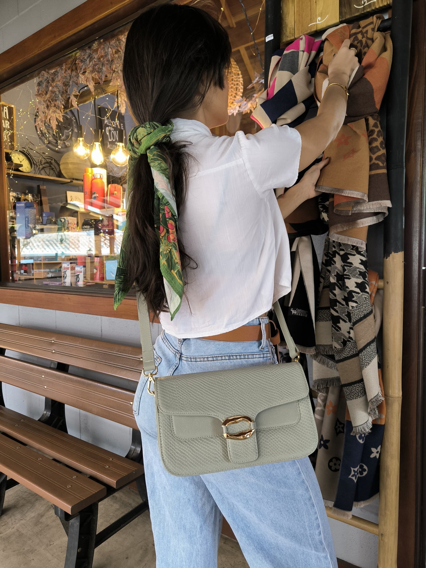 BOLSA AZALEIA SUCURI SÁLVIA