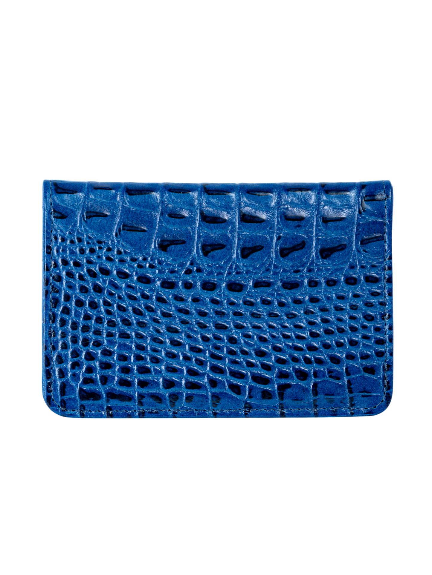 CARTEIRA LUNA CROCO AZUL