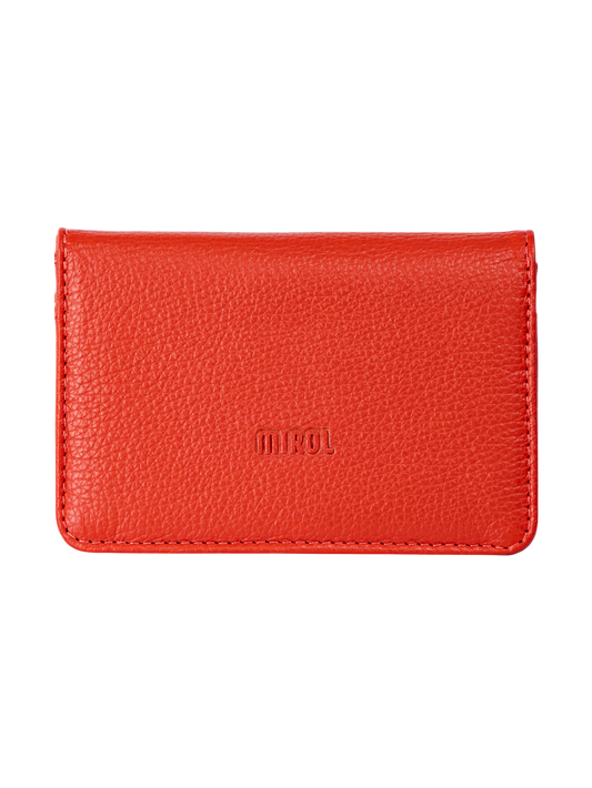 CARTEIRA LUNA LARANJA QUEIMADO