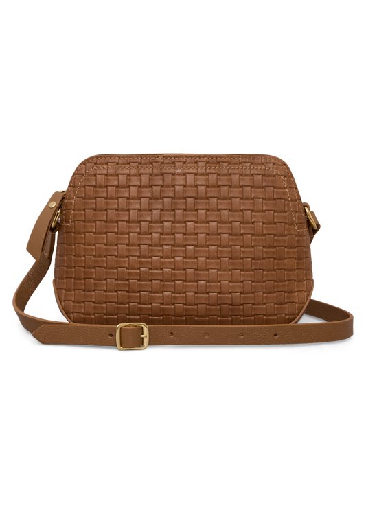 BOLSA LILI TRAMA CARAMELO