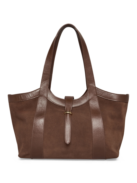 BOLSA HAZEL CAMURÇA CACAU