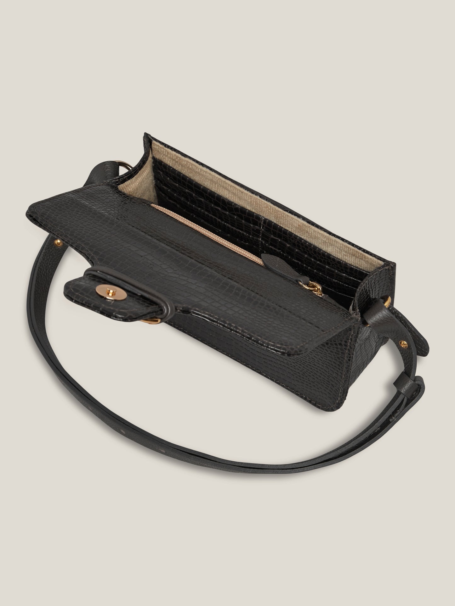 BOLSA MINI AZALEIA CAFÉ