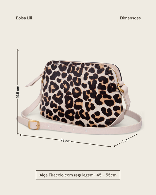 BOLSA LILI ONÇA - Mirol