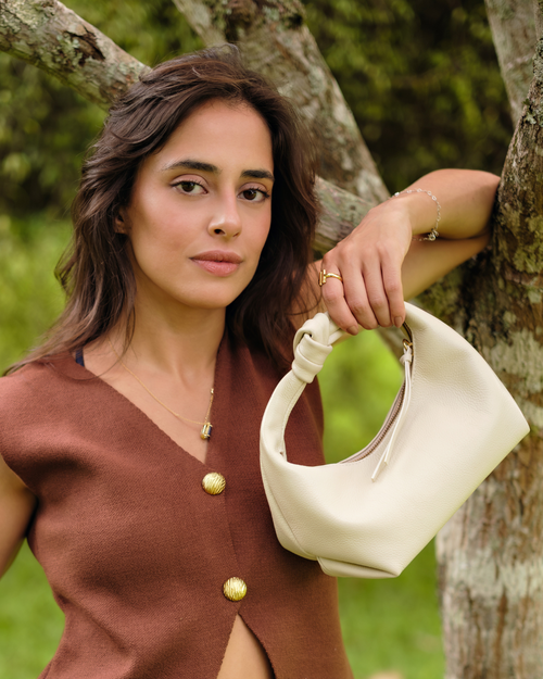 BOLSA AMARÍLIS OFF WHITE - Mirol