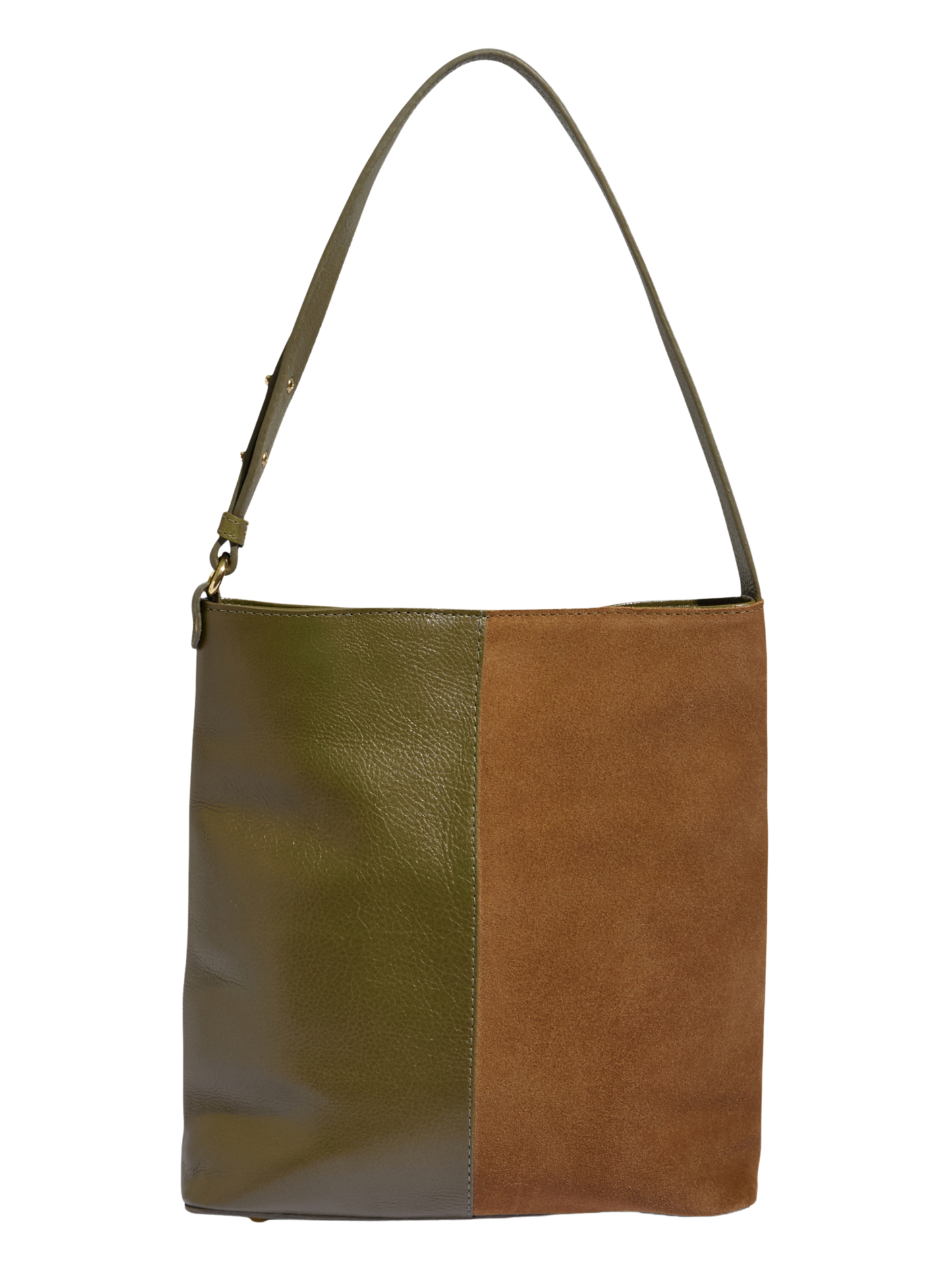 BOLSA HERA CAMURÇA OLIVA E KHAKI