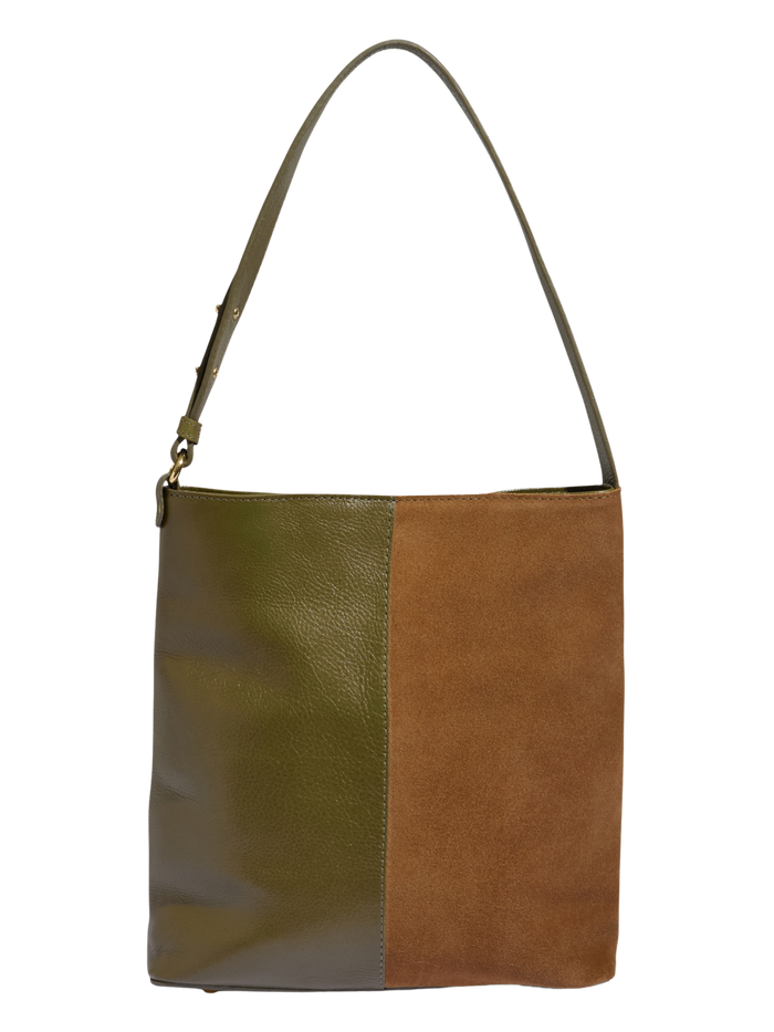BOLSA HERA CAMURÇA OLIVA E KHAKI