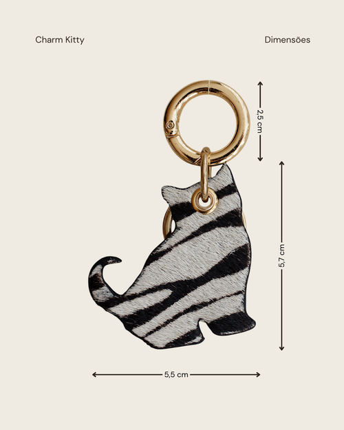CHARM KITTY - ZEBRA - Mirol