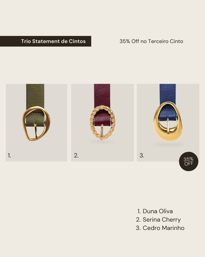 Trio Statement de Cintos