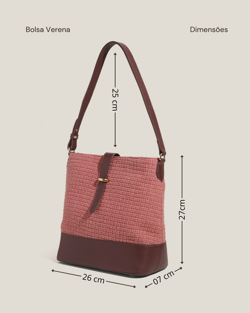 BOLSA VERENA TELHA - Mirol