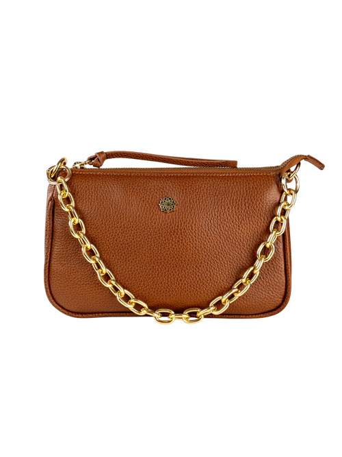 BOLSA CAMILA - CARAMELO - Mirol
