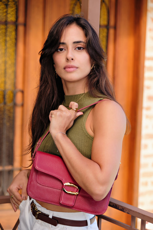 BOLSA AZALEIA CHERRY