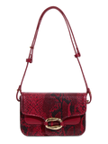 BOLSA MINI AZALEIA SNAKE VERMELHA - Mirol