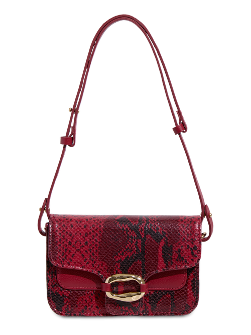 BOLSA MINI AZALEIA SNAKE VERMELHA - Mirol