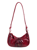 BOLSA PEÔNIA SNAKE VERMELHA - Mirol