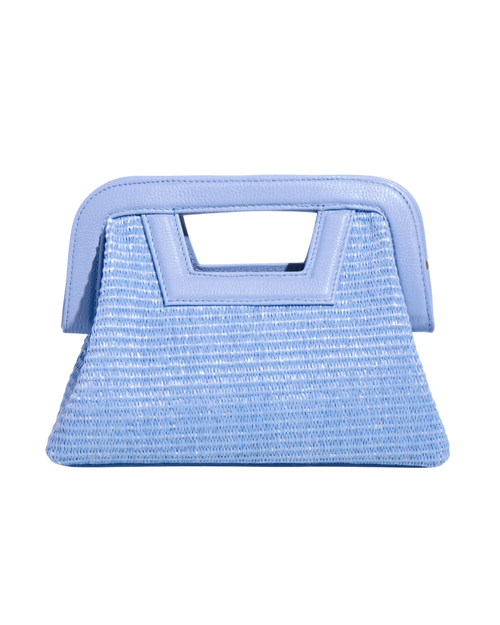 BOLSA IRIS RÁFIA AZUL - Mirol