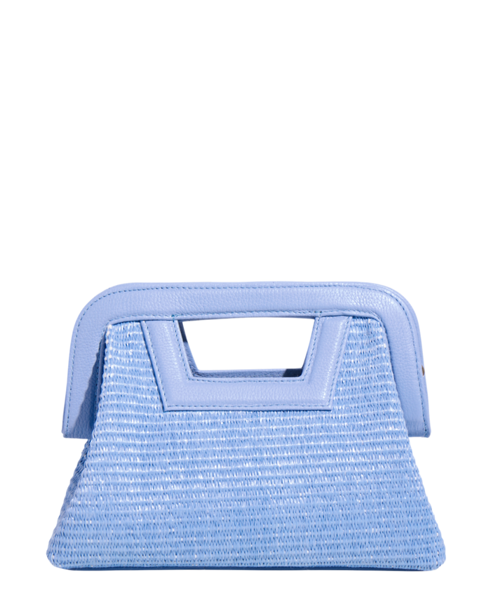 BOLSA IRIS RÁFIA AZUL - Mirol