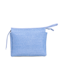 NECESSAIRE RÁFIA AZUL - Mirol