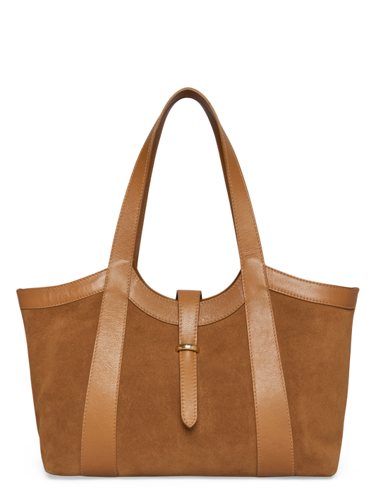 BOLSA HAZEL CAMURÇA CONHAQUE