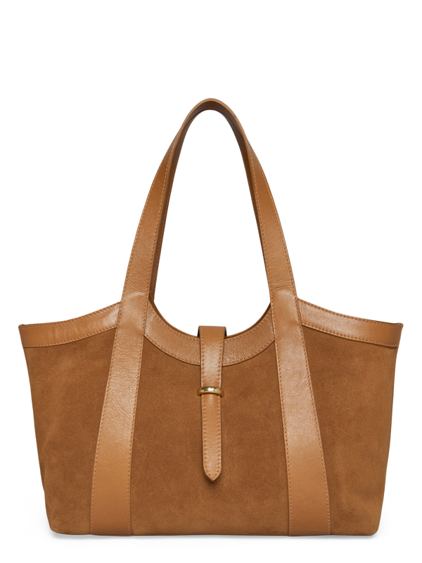 BOLSA HAZEL CAMURÇA CONHAQUE