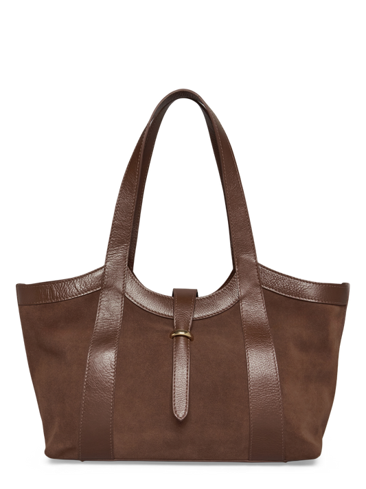 BOLSA HAZEL CAMURÇA CACAU