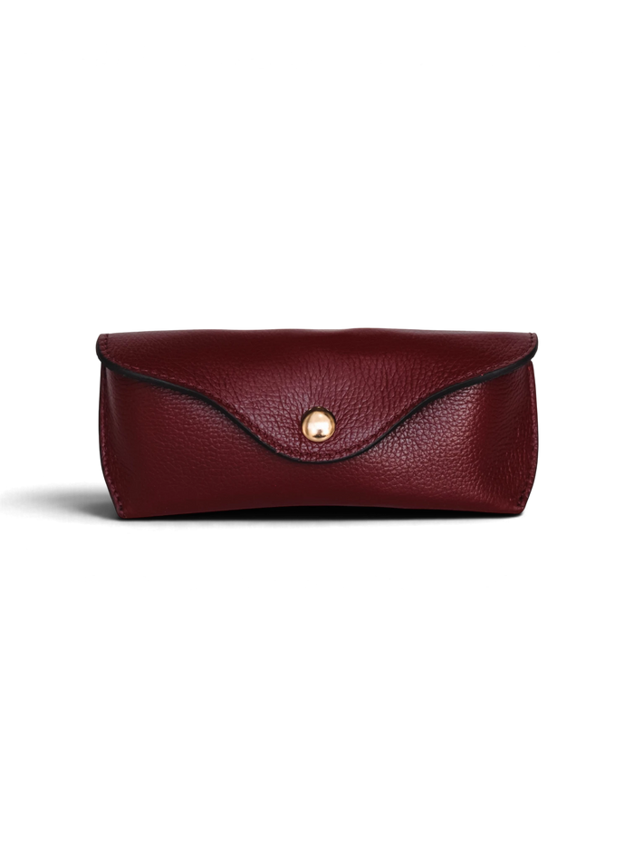 CASE PARA ÓCULOS BURGUNDY