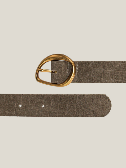 CINTO DUNA CROCO SUEDE FENDI