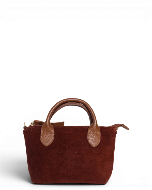 BOLSA VIOLET CAMURÇA CHOCOLATE