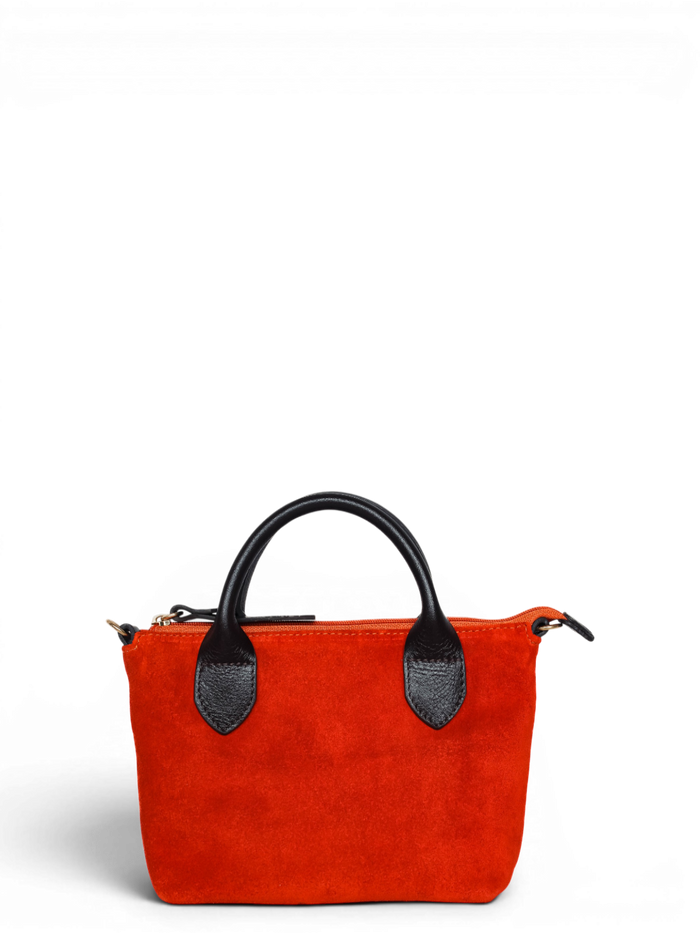BOLSA VIOLET CAMURÇA TANGERINA