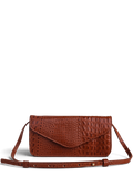 BOLSA LÓTUS CROCO TERRACOTA (EDIÇÃO LIMITADA)