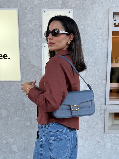 BOLSA AZALEIA INDIGO - Mirol