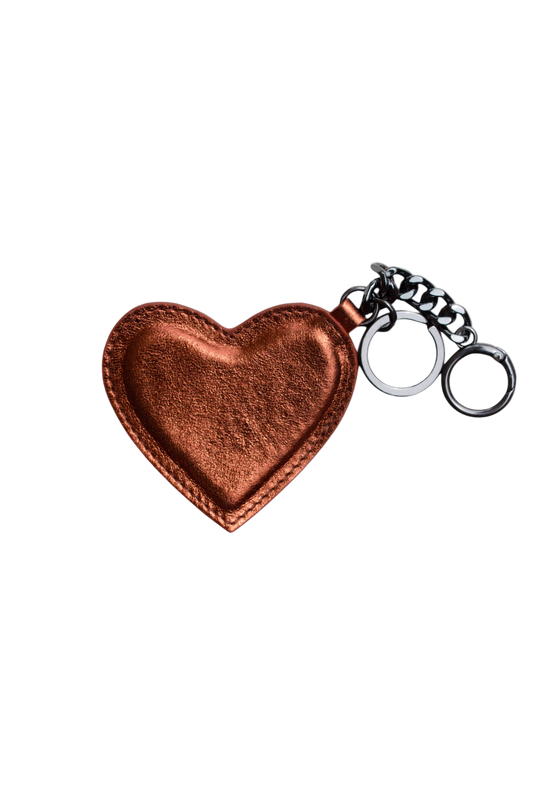 CHARM CORAÇÃO - BRONZE