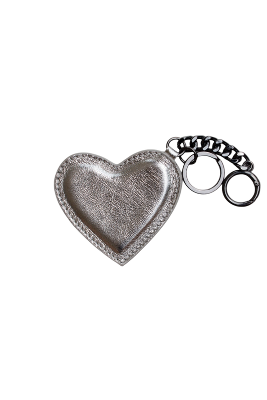 CHARM CORAÇÃO - PRATA