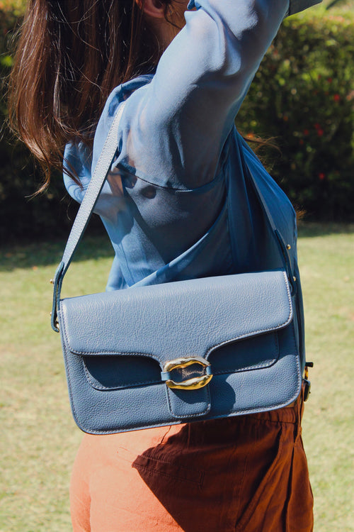 BOLSA AZALEIA INDIGO - Mirol