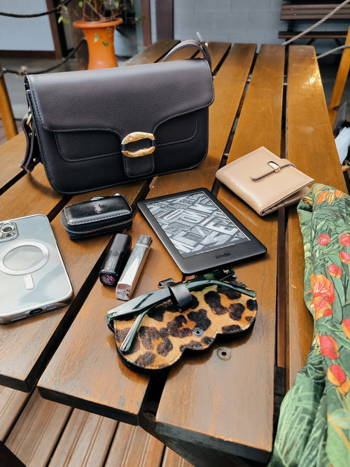 BOLSA AZALEIA CAFÉ - Mirol
