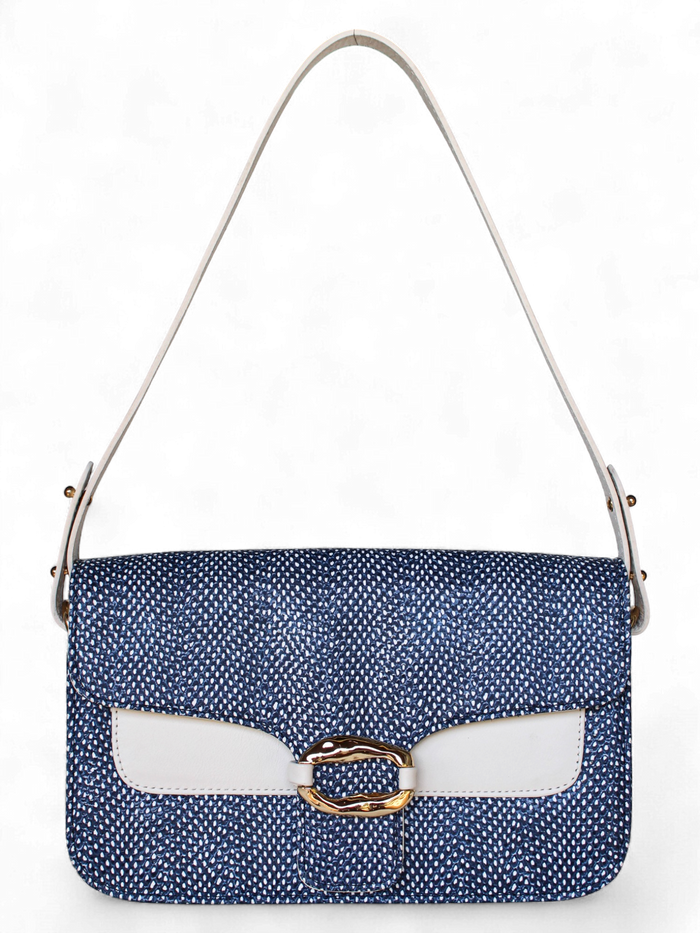 BOLSA AZALEIA SNAKE POÁ AZUL