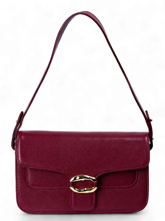 BOLSA AZALEIA BURGUNDY
