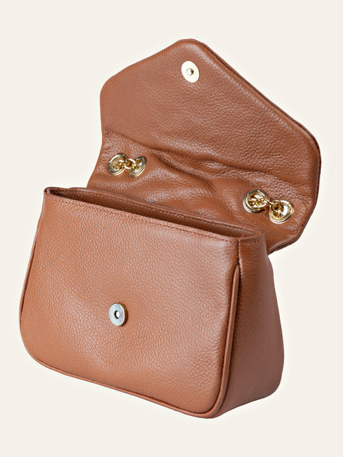 BOLSA CAMÉLIA Nº II CARAMELO - Mirol