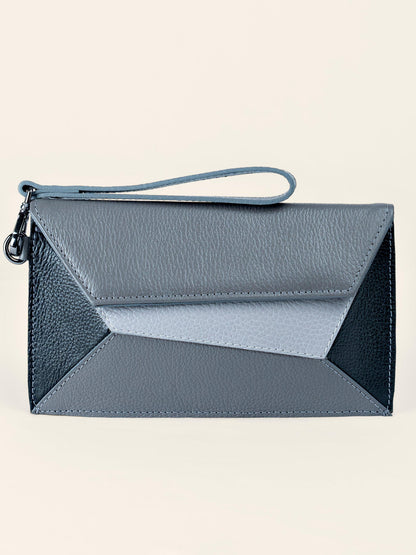 CLUTCH TANGENTE CINZA - Mirol