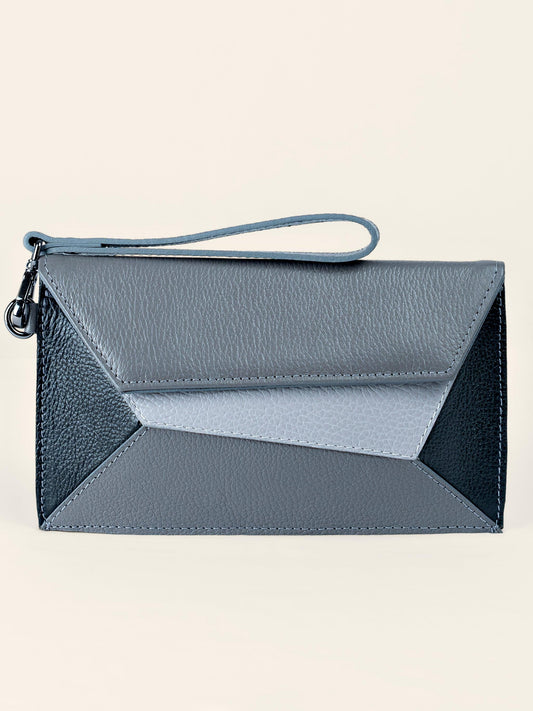 CLUTCH TANGENTE CINZA - Mirol