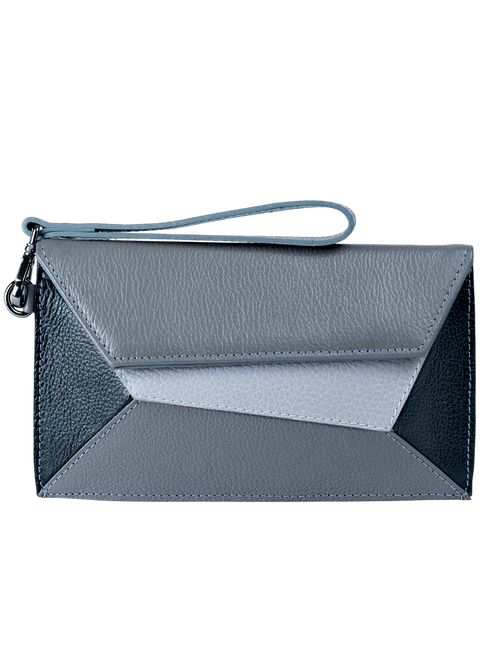 CLUTCH TANGENTE CINZA - Mirol