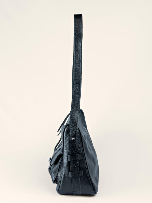 BOLSA HIBISCO PRETA - Mirol