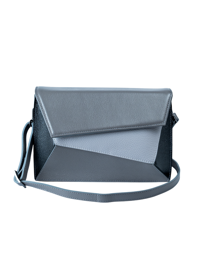 BOLSA TANGENTE CINZA - Mirol