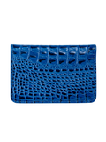 CARTEIRA LUNA CROCO AZUL - Mirol