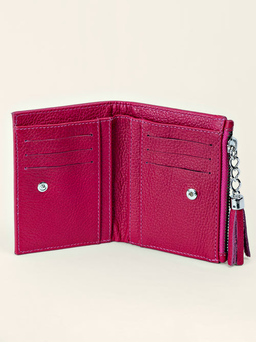 CARTEIRA CHOCALHO PINK - Mirol
