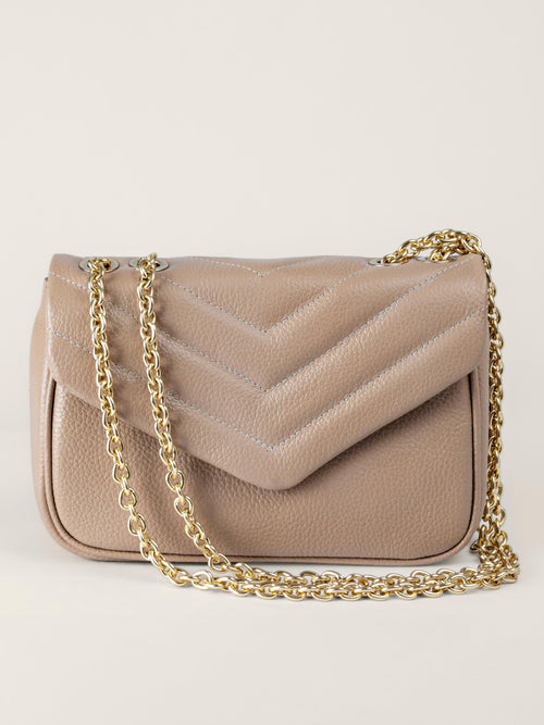 BOLSA CAMÉLIA Nº II NUDE - Mirol
