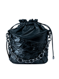 BOLSA BUCKET PIRARUCU PRETA - Mirol